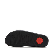 LULU Glossy Button Toe-Post Sandals