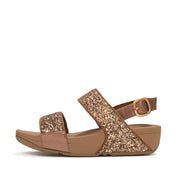 LULU Multi-Tonal Glitter Back-Strap Sandals