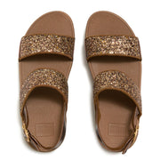 LULU Multi-Tonal Glitter Back-Strap Sandals
