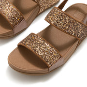 LULU Multi-Tonal Glitter Back-Strap Sandals