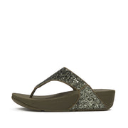 LULU Multi-Tonal Glitter Toe-Post Sandals