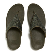 LULU Multi-Tonal Glitter Toe-Post Sandals