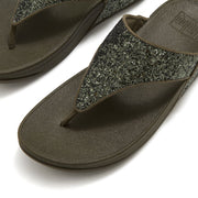 LULU Multi-Tonal Glitter Toe-Post Sandals