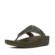 LULU Multi-Tonal Glitter Toe-Post Sandals
