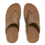 LULU Multi-Tonal Glitter Toe-Post Sandals