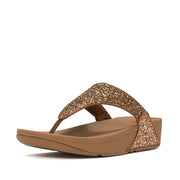 LULU Multi-Tonal Glitter Toe-Post Sandals