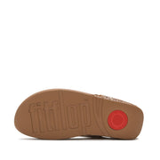 LULU Multi-Tonal Glitter Toe-Post Sandals