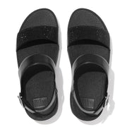 LULU Crystal Back-Strap Sandals