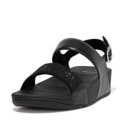 LULU Crystal Back-Strap Sandals
