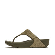 LULU Shimmerglitz Toe-Post Sandals