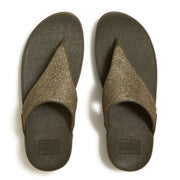 LULU Shimmerglitz Toe-Post Sandals