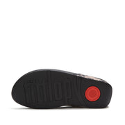 LULU Snake Toe-Post Sandals