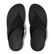 LULU Sequined Toe-Post Sandals