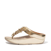 RUMBA Beaded Toe-Post Sandals