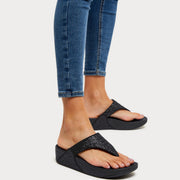 LULU Glitter Toe-Post Sandals