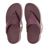 LULU Glitter Toe-Post Sandals
