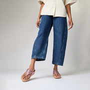 LULU Glitter Toe-Post Sandals