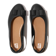 ALLEGRO Bow Leather Slingbacks