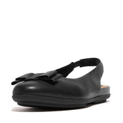 ALLEGRO Bow Leather Slingbacks