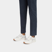 [IMPERFECT PAIR] ANATOMIFLEX Mens Material-Mix Panel Sneakers