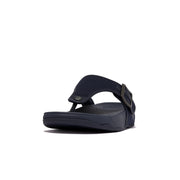 TRAKK II Buckle Canvas Toe-Post Sandals