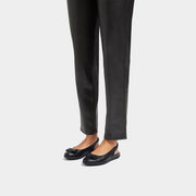 ALLEGRO Bow Leather Slingbacks