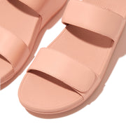 LULU Adjustable Leather Slides