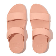 LULU Adjustable Leather Slides