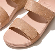 LULU Adjustable Shimmerlux Slides