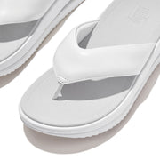 [IMPERFECT PAIR] SURFF Padded Leather Toe Post Sandals