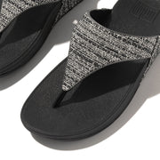 LULU Shimmerweave Toe-Post Sandals