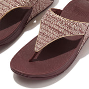LULU Shimmerweave Toe-Post Sandals