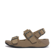 GOGH MOC Men's Buckle Nubuck Back-Strap Sandals