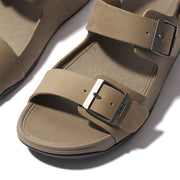 GOGH MOC Men's Buckle Nubuck Back-Strap Sandals