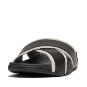 SURFER Webbing/Leather Cross Slides