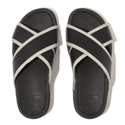 SURFER Webbing/Leather Cross Slides