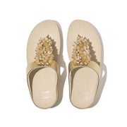 FINO Bauble-Bead Toe-Post Sandals