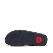 HALO Bead-Circle Metallic Toe-Post Sandals