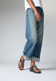 HALO Bead-Circle Metallic Toe-Post Sandals