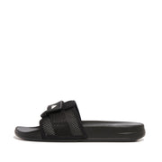 IQUSHION Adjustable Water-Resistant Knit Pool Slides