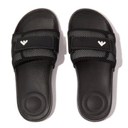 IQUSHION Adjustable Water-Resistant Knit Pool Slides