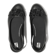 ALLEGRO Jewel-Deluxe Leather Slingbacks