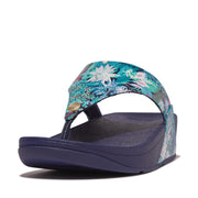 LULU x Jim Thompson Leather Toe-Post Sandals