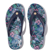 IQUSHION x Jim Thompson Leather Flip-Flops