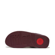 FitFlop x Song Hye Kyo<br>LULU Chunky-Snaffle Leather Toe-Post Sandals