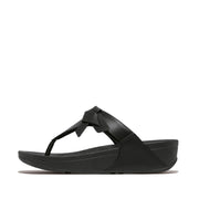 FitFlop x Song Hye Kyo<br>LULU Folded-Knot Leather Toe-Post Sandals