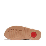 FitFlop x Song Hye Kyo<br>LULU Folded-Knot Leather Toe-Post Sandals