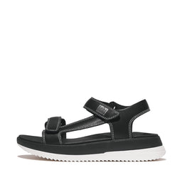 FitFlop x Song Hye Kyo<br>SURFF Adjustable Contrast-Stitch Leather Back-Strap Sandals