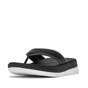 FitFlop x Song Hye Kyo<br>SURFF Contrast-Stitch Leather Toe-Post Sandals