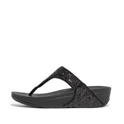 LULU Glitter Toe-Post Sandals